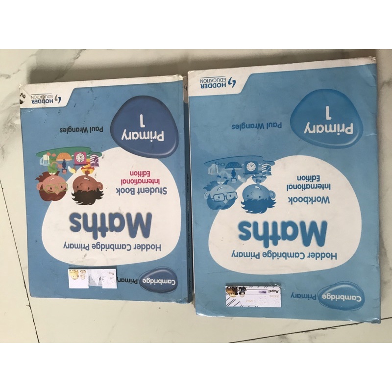 Jual Hodder Cambridge Primary Maths 1 Workbook dan student book ...
