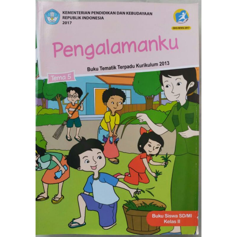 Jual Buku Tematik SD Kelas 2 Tema 5 6 7 dan 8 Semester 2 Kurikulum ...