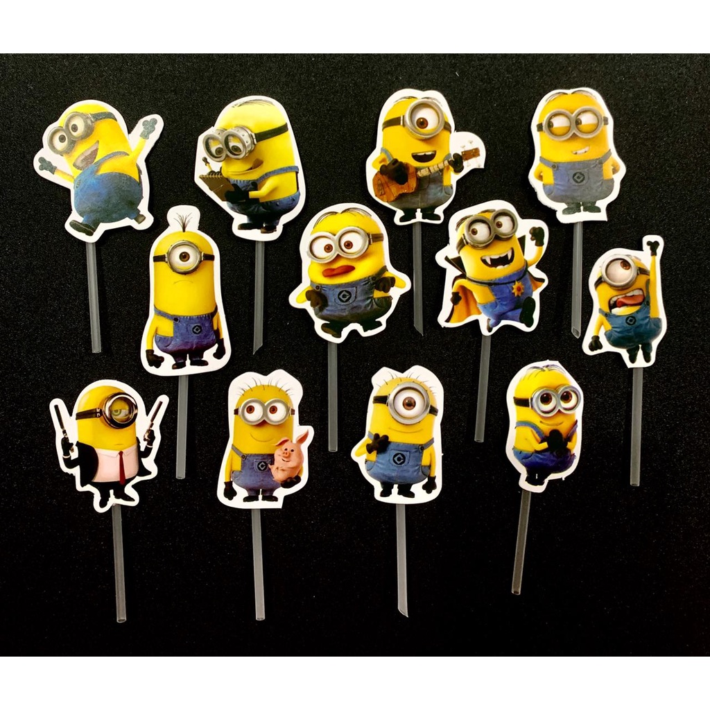 Jual Topper Kue Ulang Tahun Minions | Shopee Indonesia