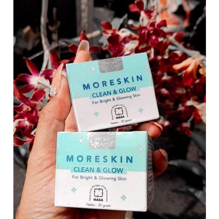 Jual COD Moreskin Clean And Glow Cream Original Nasa 100% | Shopee ...