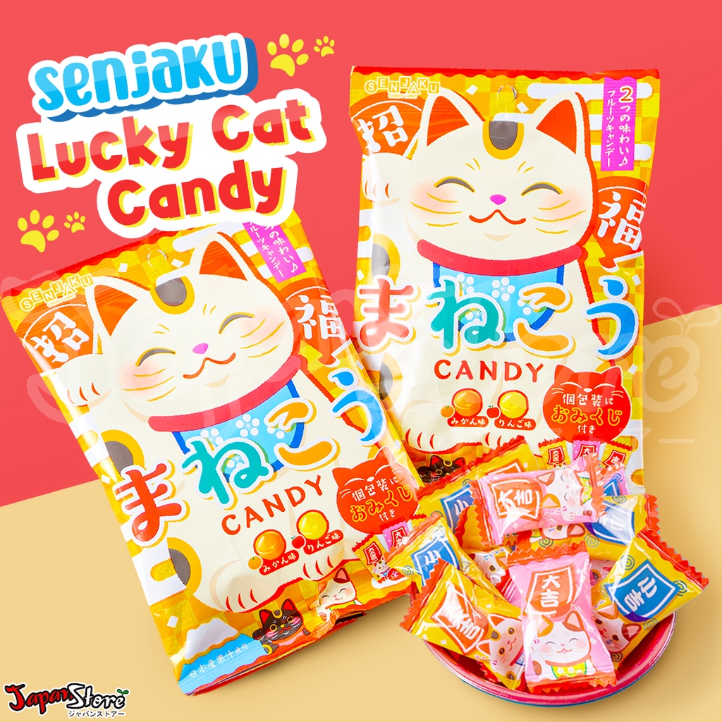 Jual Senjaku Lucky Cat Candy Shopee Indonesia