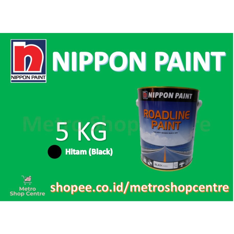 Jual NIPPON PAINT - Cat Jalan Roadline / Road Line Paint 5 Kg (Galon ...