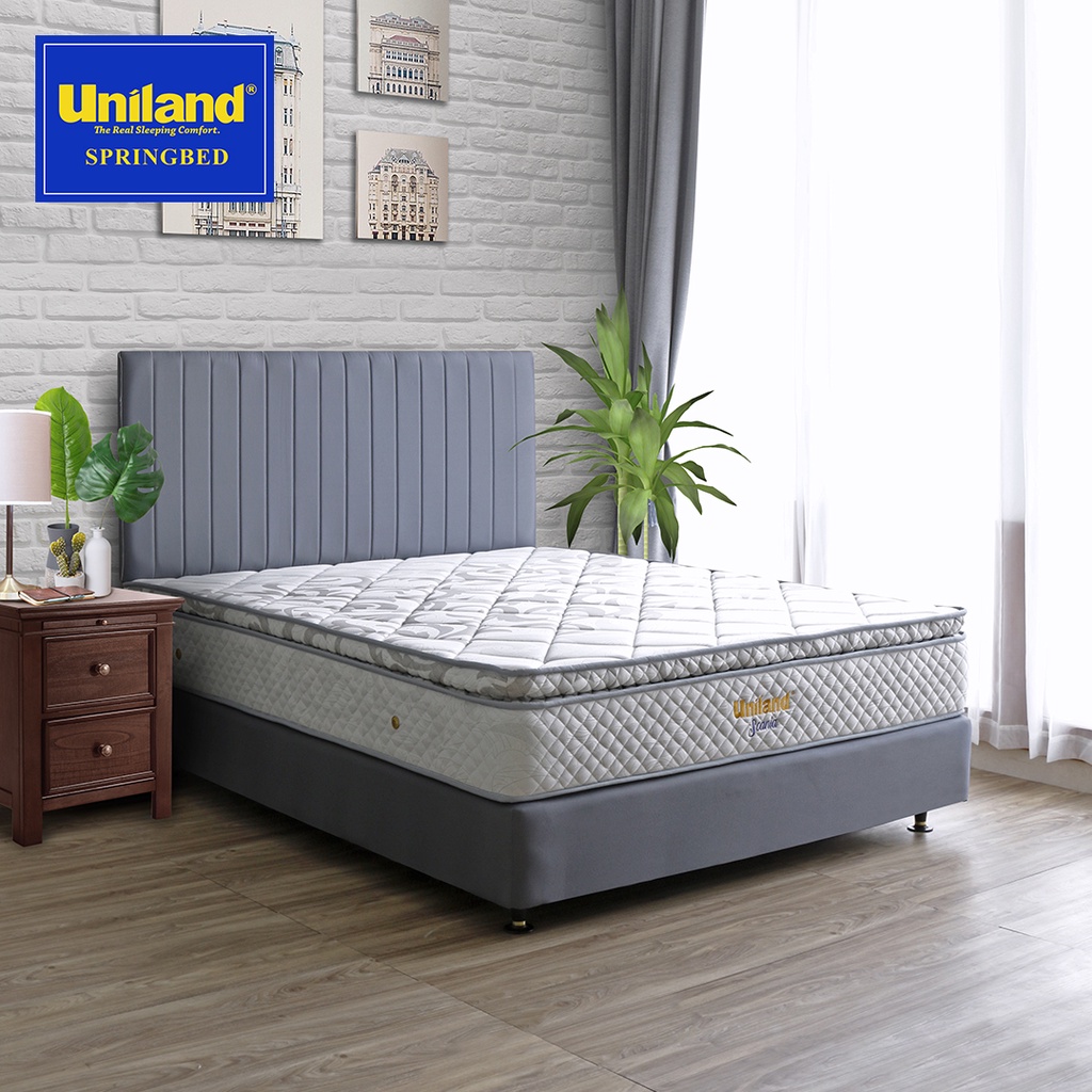 Jual Uniland Springbed Scania Pillowtop - Full Set Kasur Spring Bed ...
