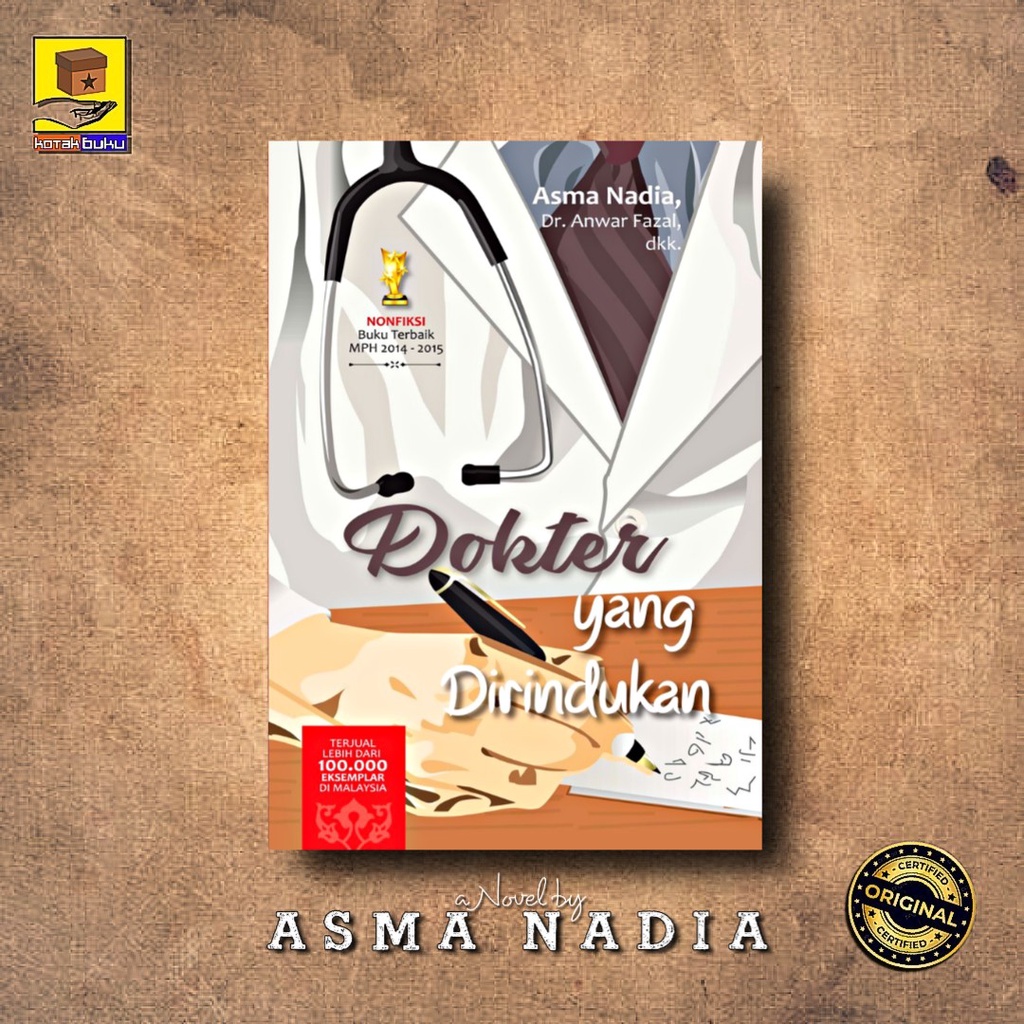 Jual Novel Dokter Yang Dirindukan Surga Yang Di Rindukan Cinta Di