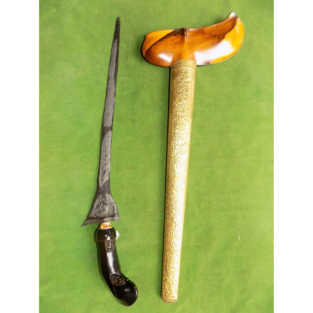 Jual keris tilam upih pamor 3 meteor akodiat tambal era tuban | Shopee ...