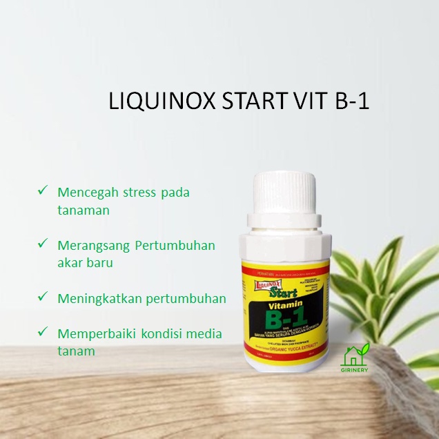 Jual Pupuk Cair - LIQUINOX START VIT B-1 - Nutrisi Vitamin B1 ...