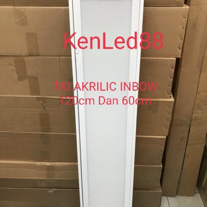 Jual Kap Lampu Tki Akrilik X X Housing Tl Neon Led Cm Rm Akrilic Shopee Indonesia