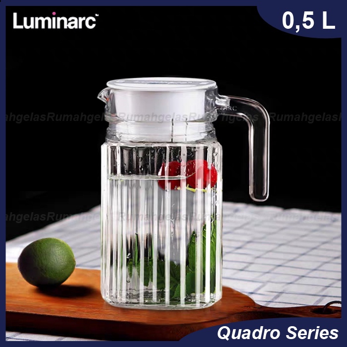 Jual Luminarc Pitcher Quadro L Pitcher Kaca Luminarc Teko Air