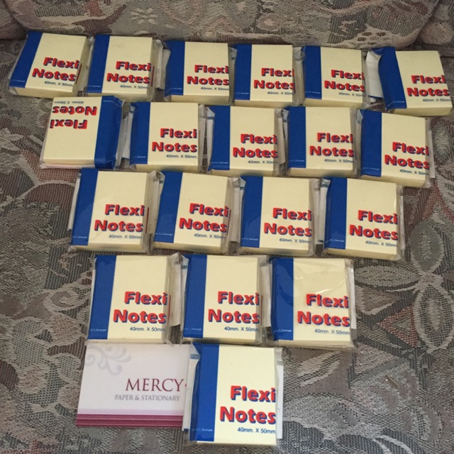 Jual Sticky Notes Bantex Memo Tempel Flexi Notes | Shopee Indonesia