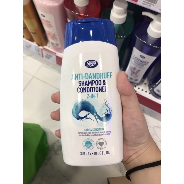 Jual BOOTS AntiDandruff Anti Dandruff Ketombe 2in1 2 in 1 Shampo Shampoo Conditioner