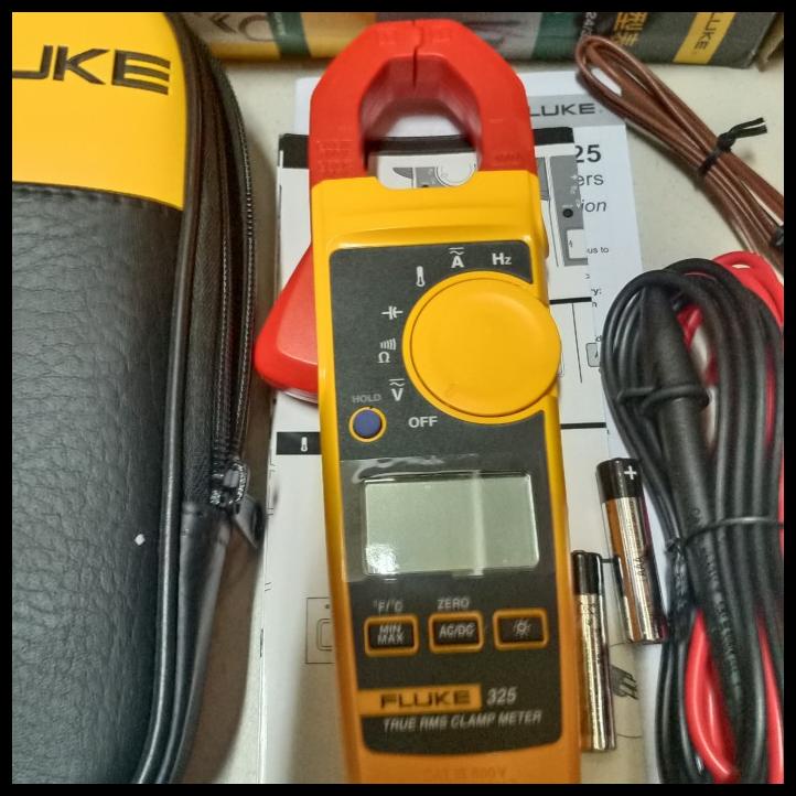 Jual Fluke 325 Original Ac Dc True Rms Clamp Meter Digital Volt Tang