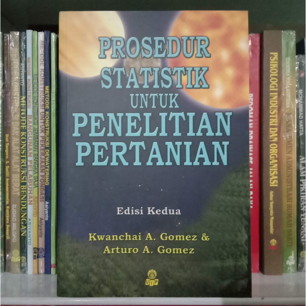 Jual Prosedur Statistik Untuk Penelitian Pertanian | Shopee Indonesia