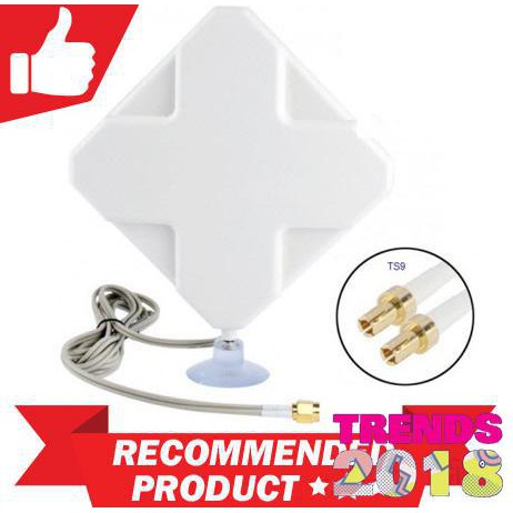 Jual PROMO HARGA MURAH Antena Penguat Sinyal 4G LTE MIMO for Modem ...