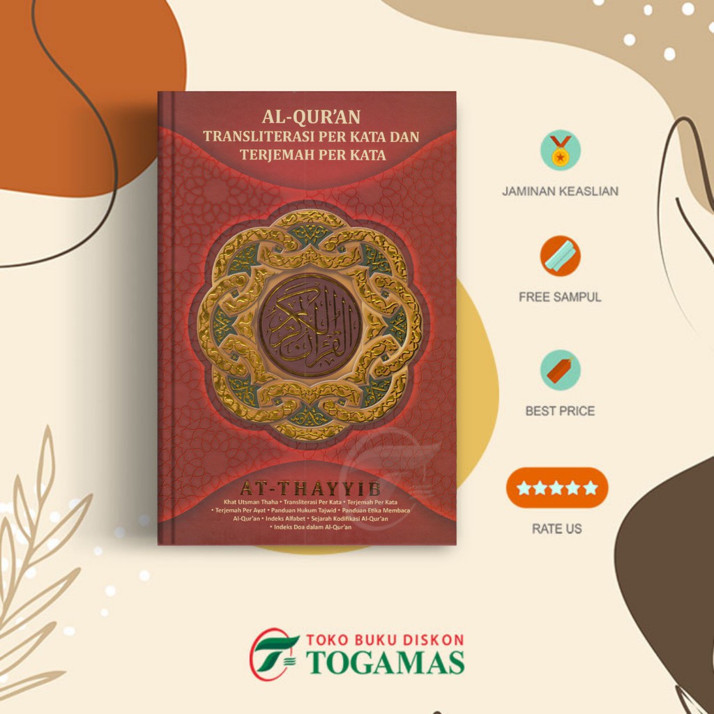 Jual Al-Quran Transliterasi Per Kata Dan Terjemah Per Kata At-Thayyib ...