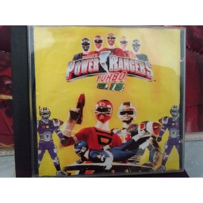 Jual VCD ORIGINAL POWER RANGERS TURBO VOLUME 18 (1997) | Shopee Indonesia