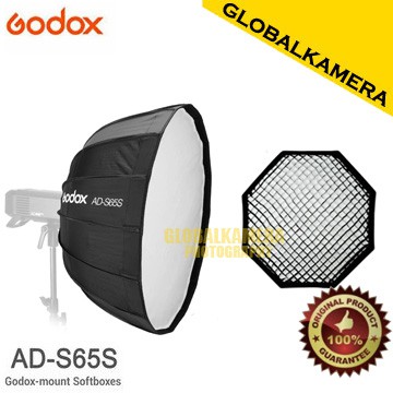 Godox AD-S65S AD-S65W 65C AD-S85S AD-S85W 85c de profundo Softbox parabólico