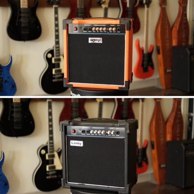 Jual Ampli Gitar Orange & Laney 8 Inch Clean&Distorsi BERGARANSI