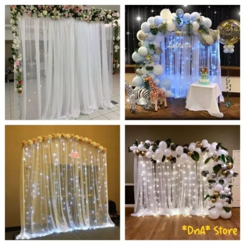 Jual New... Backdrop, Background tile elegan tinggi 2,5 meter lebar 1,5 ...
