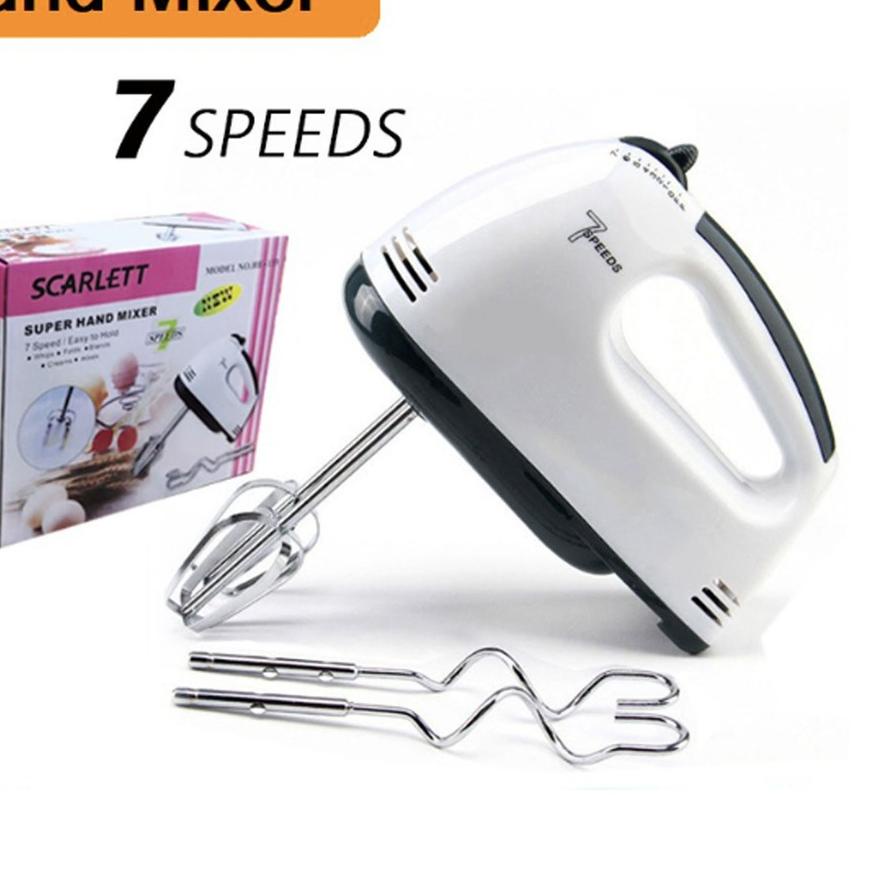 Jual PROMOSI !!! 9.9 [ Cinicini ] Mixer Scarlett England Super Hand Mixer dengan 7 kecepatan