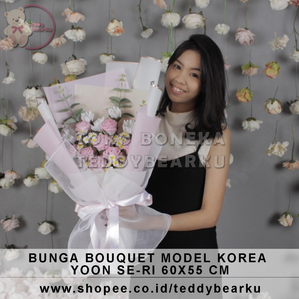 Bouquet en papel coreano