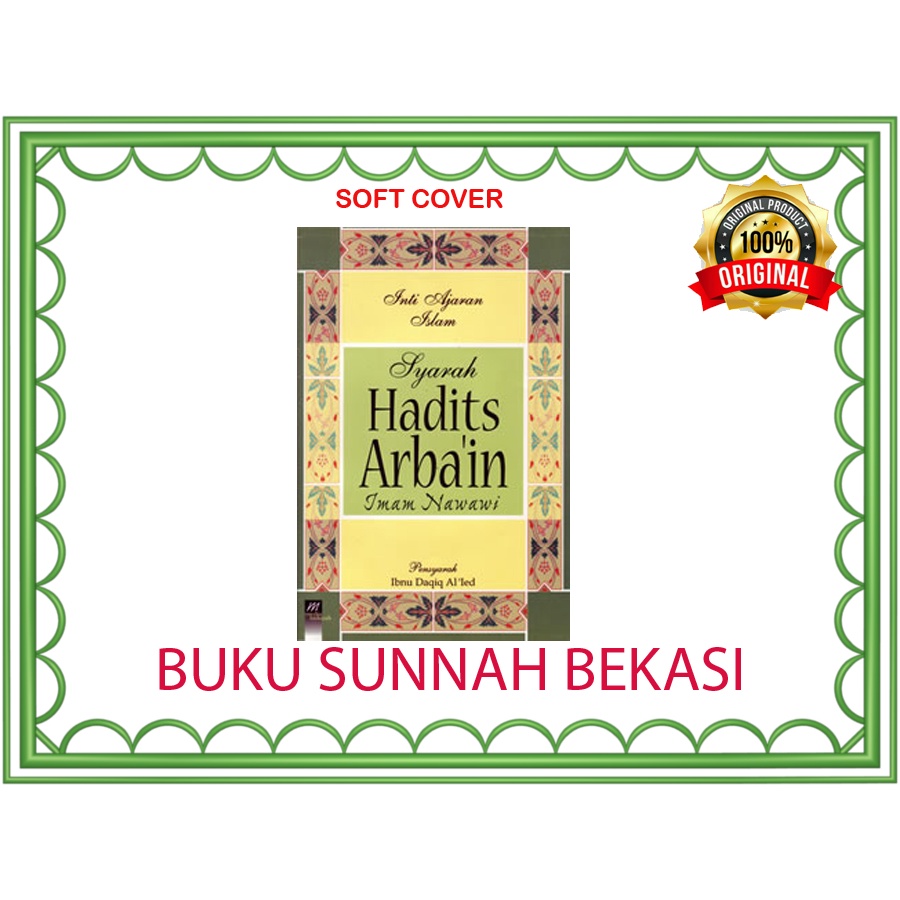 Jual Syarah Hadits Arbain | MEDIA HIDAYAH | Daqiq Al Ied | Shopee Indonesia