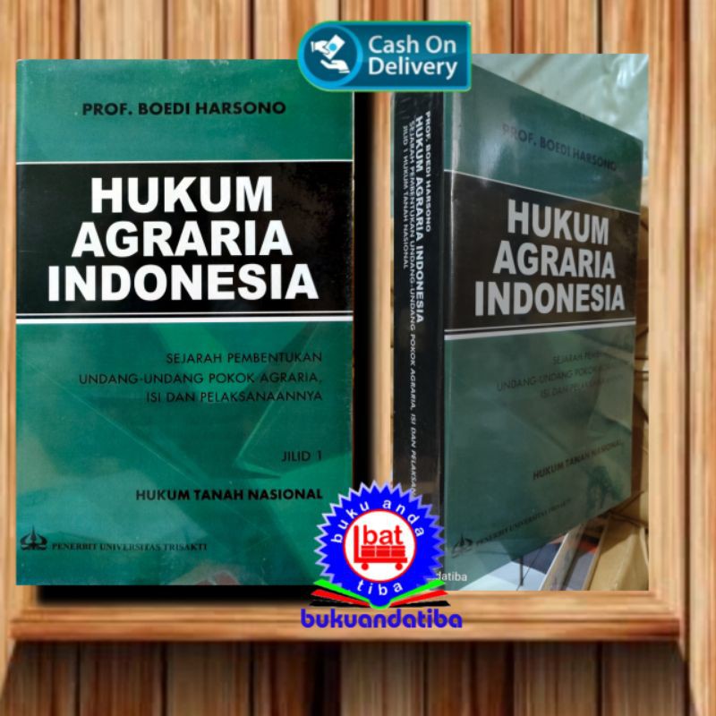 Jual Hukum Agraria Indonesia Sejarah Pembentukan Undang Undang Pokok ...