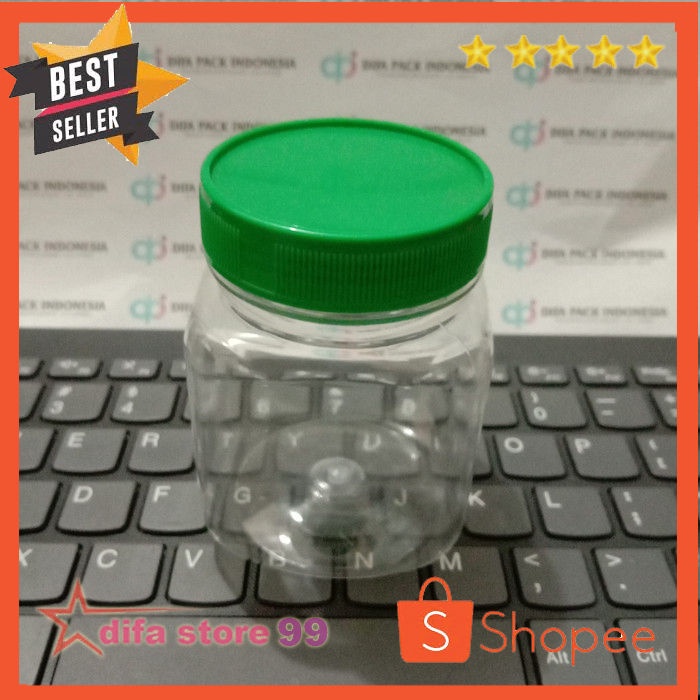 Jual Botol jam smabal 200ml/botol selai/ jar serbuk 200gr kotak tutup ...