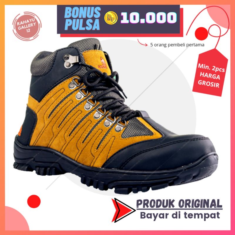 Jual Cladico Coupe High Sepatu Safety Boots Gunung Pria Original Untuk