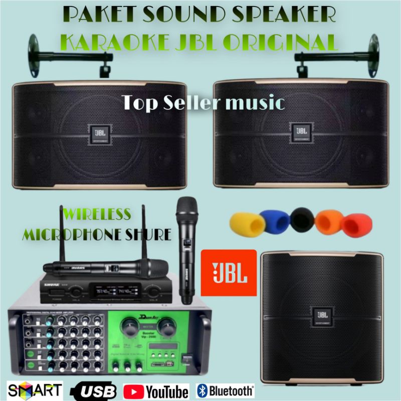 Jual PAKET SOUND KARAOKE JBL 10 INCH + SUBWOOFER JBL 12INCH ORI ( CLASS