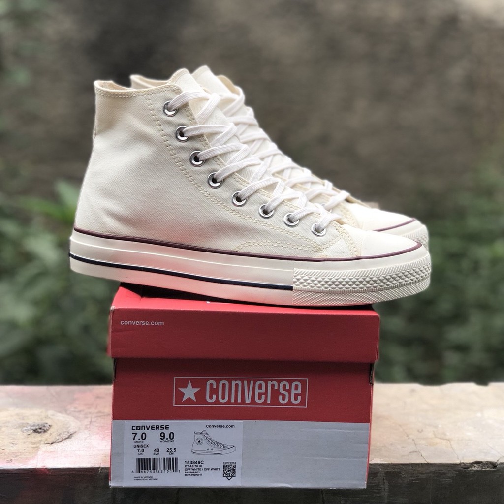 Converse 70s sale high white