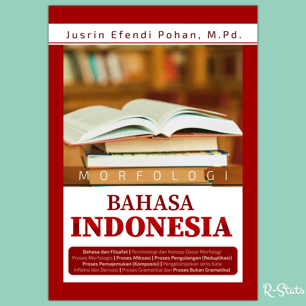 Jual Buku Morfologi Bahasa Indonesia - Jusrin Efendi Pohan | Shopee ...