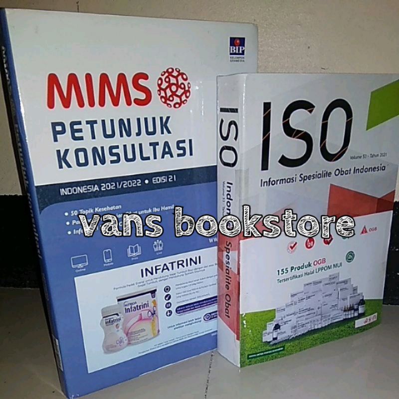 Jual PAKET 2 BUKU FARMASI TERBARU MIMS EDISI 21 TAHUN 2021/ 2022 DAN ...