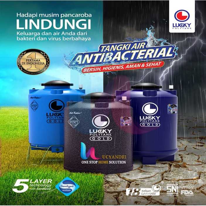 Jual Promo Sale Tangki Air Plastik Ls Polytank Lucky Standard