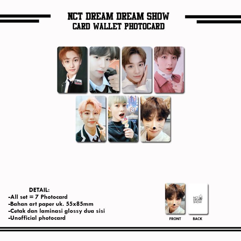 NCT DREAM ロンジュン パスポートウォレット dream