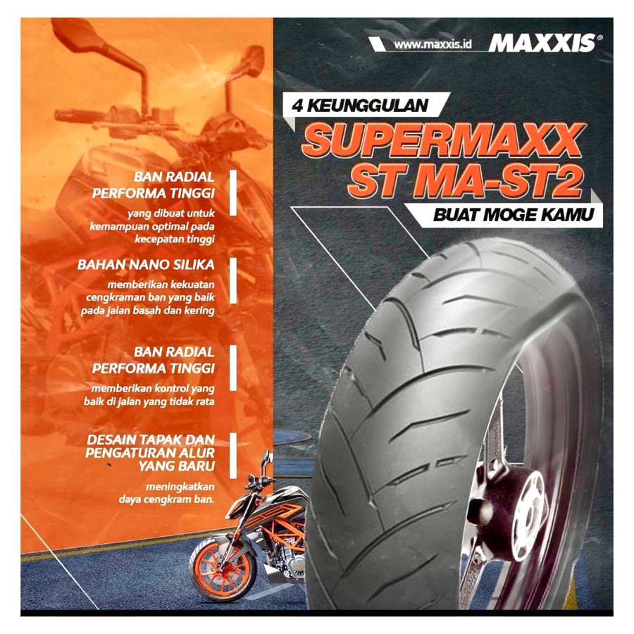 Jogo 2 Pneus Moto Maxxis MA-SP 180/55R17 73W + 120/70R17 58W TL - Pneu de  Moto - Magazine Luiza