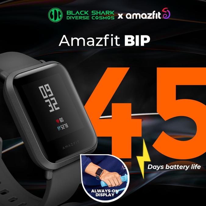 Jual Huami AMAZFIT Bip International English Version Smartwatch ...