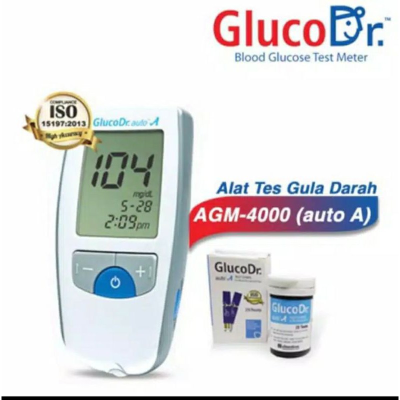 Jual Gluco Dr Auto Agm Strip Alat Cek Gula Darah Gluco Dr Auto