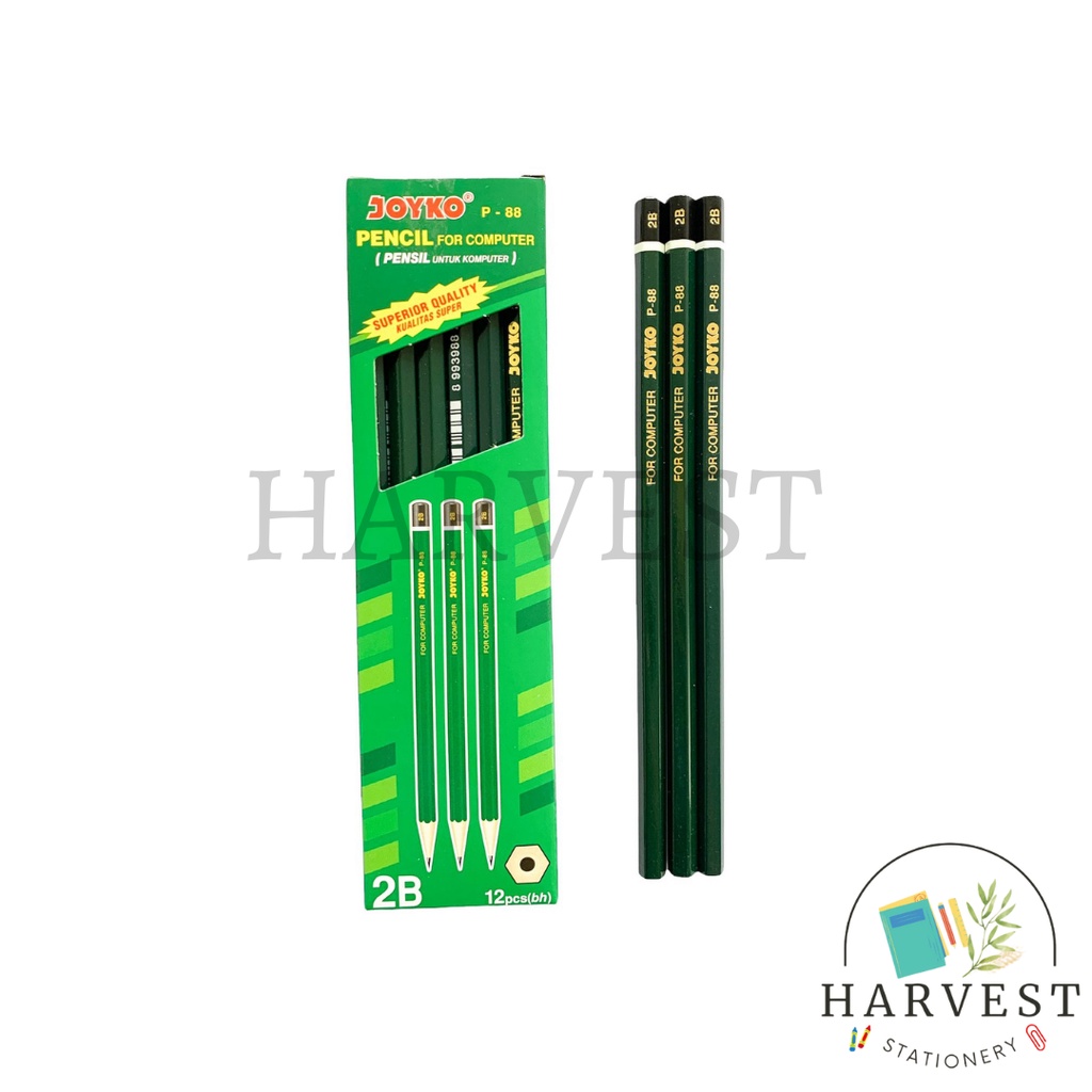 Jual Pensil Joyko 2b For Computer P 88 Pensil Ujian Pensil Tulis