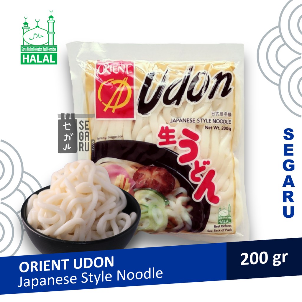 Jual Orient Mie Udon Halal Japanese Style Noodle 200gr Shopee Indonesia