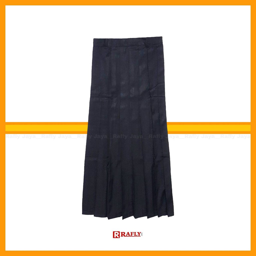 Jual Rok Hitam Rempel Full - Seragam Kerja Sekolah - Rafly Jaya ...