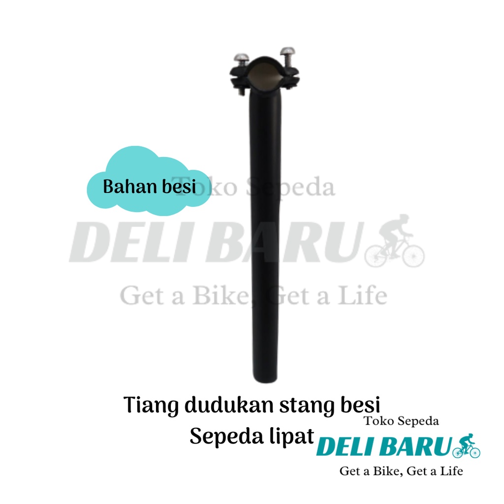 Jual Deli baru Tiang dudukan Stang BESI Stem murah sepeda lipat, minion ...