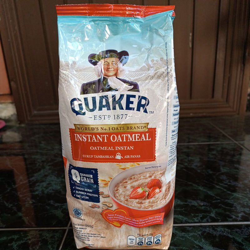 Jual Quaker Oat Instant Oatmeal 800 Gram - EXP 2026 | Shopee Indonesia
