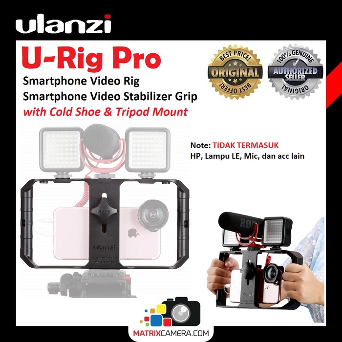 Jual Ulanzi U-Rig Pro Smartphone Phone Video Rig Stabilizer Grip ...