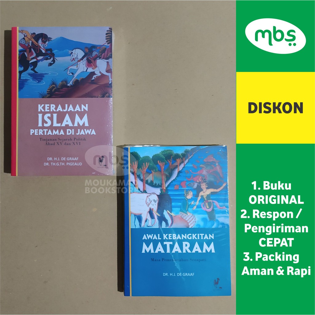 Jual PAKET BUKU KERAJAAN ISLAM PERTAMA DI JAWA & AWAL KEBANGKITAN ...