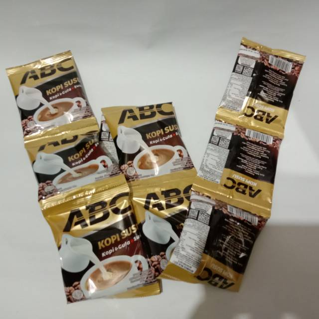 Jual Abc Kopi Susu Renceng Isi Sachet Shopee Indonesia