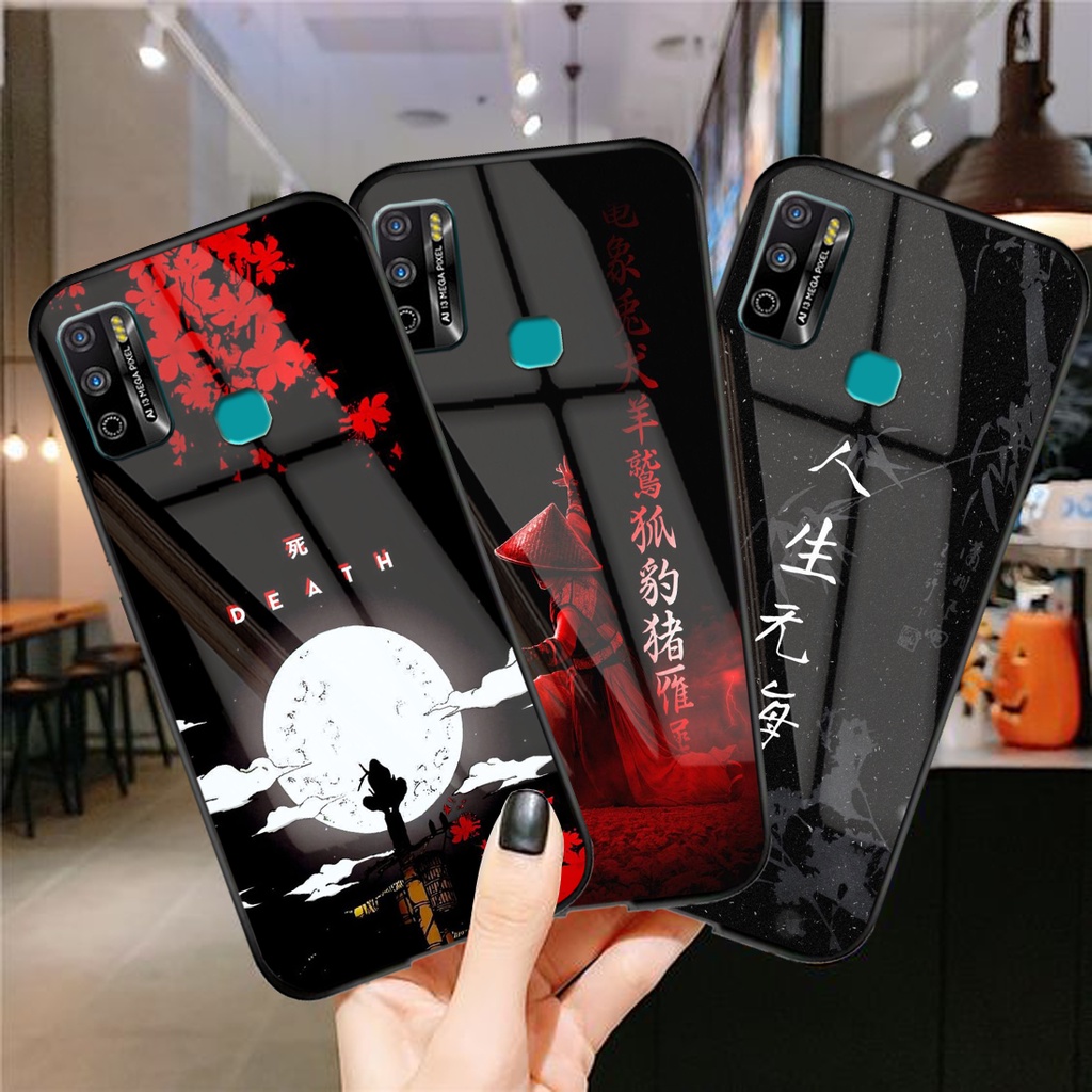 Jual Softcase Glass Kaca Ninja Sf Infinix Hot Play Hot Hot