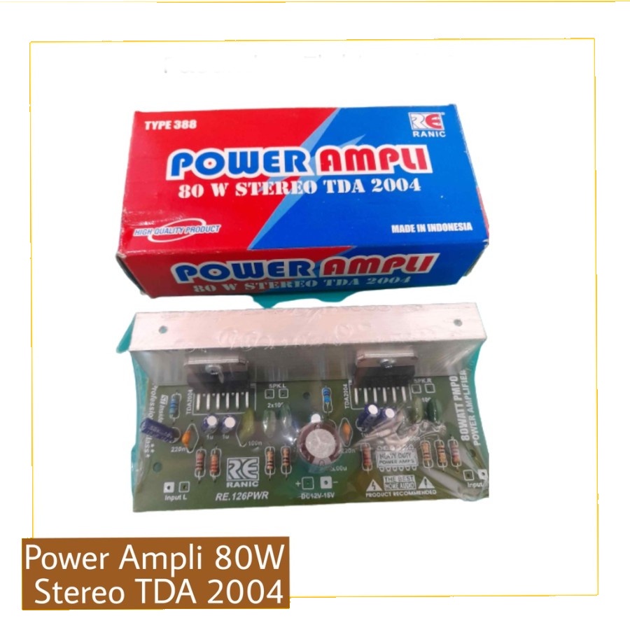 Jual Kit power amplifier tda 2004 2005 merk Ranic stereo | Shopee Indonesia