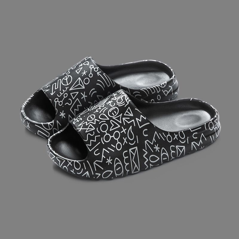 Jual Sandal Yeezy Slide PREMIUM ELMO KAWS X KARAKTER Korea Sendal pria