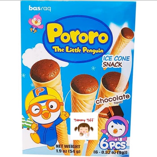 Jual Basraq Pororo Ice Cone 54 gram (isi 6 pcs) | Shopee Indonesia