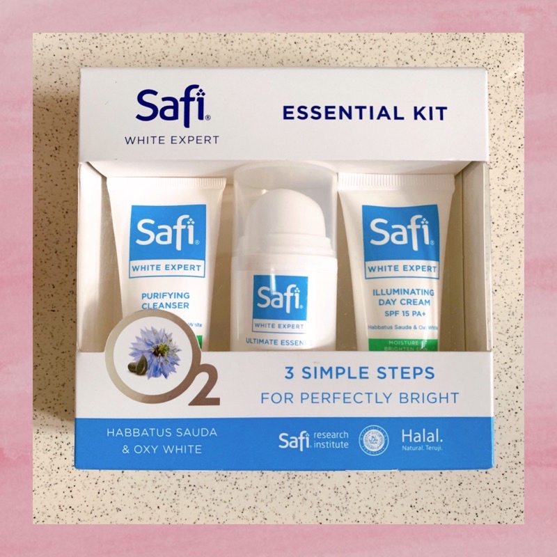Jual Safi White Expert Essential Kit 3 Simple Steps For Perfectly ...